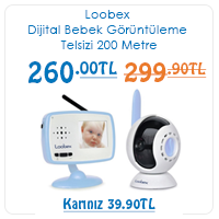 Loobex Dijital Bebek Görüntüleme Telsizi 200 Metre